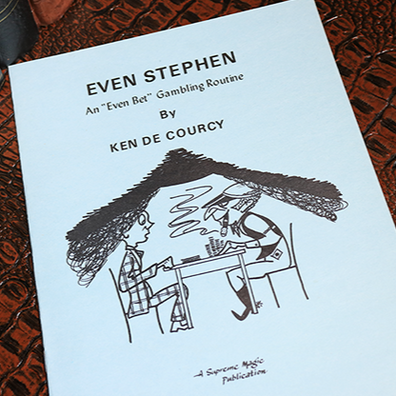 Even Stephen by Ken de Courcy - Book